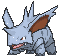 Nidorino front shiny animated