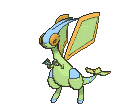 Flygon front shiny animated