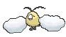 Swablu front shiny animated