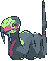 Seviper front shiny animated