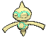 Baltoy front shiny animated