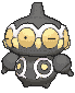 Claydol front shiny animated