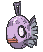 Feebas front shiny animated