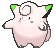 Clefairy front shiny animated