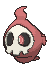 Duskull front shiny animated