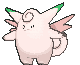 Clefable front shiny animated