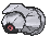 Beldum front shiny animated