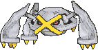 Metagross front shiny animated