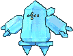 Regice front shiny animated