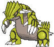 Groudon front shiny animated
