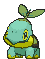Turtwig front shiny animated