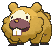 Bidoof front shiny animated