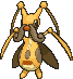 Kricketune front shiny animated