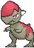 Cranidos front shiny animated