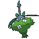 Plant Wormadam front shiny animated
