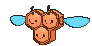 Combee front shiny animated