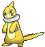 Buizel front shiny animated