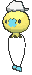Drifloon front shiny animated