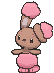 Buneary front shiny animated
