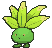Oddish front shiny animated