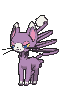 Glameow front shiny animated