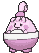 Happiny front shiny animated