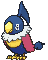 Chatot front shiny animated
