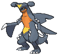 Garchomp front shiny animated