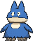 Munchlax front shiny animated