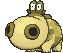 Hippopotas front shiny animated