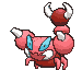 Skorupi front shiny animated