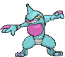 Toxicroak front shiny animated