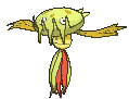 Carnivine front shiny animated