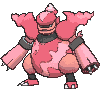 Magmortar front shiny animated
