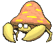 Parasect front shiny animated