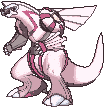 Palkia front shiny animated