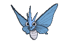 Venomoth front shiny animated