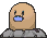 Diglett front shiny animated
