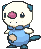 Oshawott front shiny animated