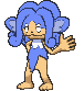 Simipour front shiny animated