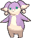 Audino front shiny animated