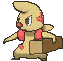 Timburr front shiny animated