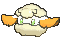 Cottonee front shiny animated