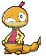 Scraggy front shiny animated