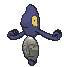 Yamask front shiny animated