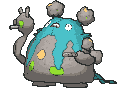 Garbodor front shiny animated