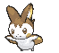 Emolga front shiny animated