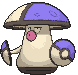 Amoonguss front shiny animated