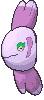 Alomomola front shiny animated
