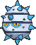 Ferroseed front shiny animated